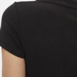 T-shirt Tommy Hilfiger Jeans SLIM BADGE RIB Nero - Foto 4