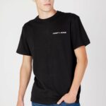T-shirt Tommy Hilfiger Jeans TJM CLSC LINEAR CHES Nero - Foto 1