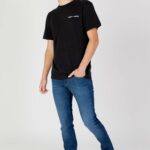 T-shirt Tommy Hilfiger Jeans TJM CLSC LINEAR CHES Nero - Foto 2