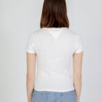 T-shirt Tommy Hilfiger Jeans SLIM TONAL LINEA Panna - Foto 3