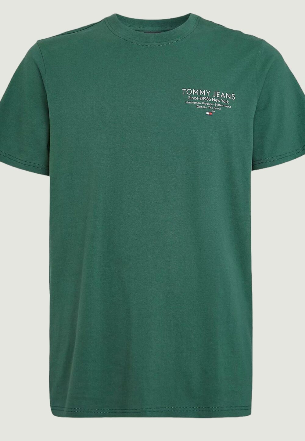 T-shirt Tommy Hilfiger Jeans ESSTNL GRAP Verde - Foto 4