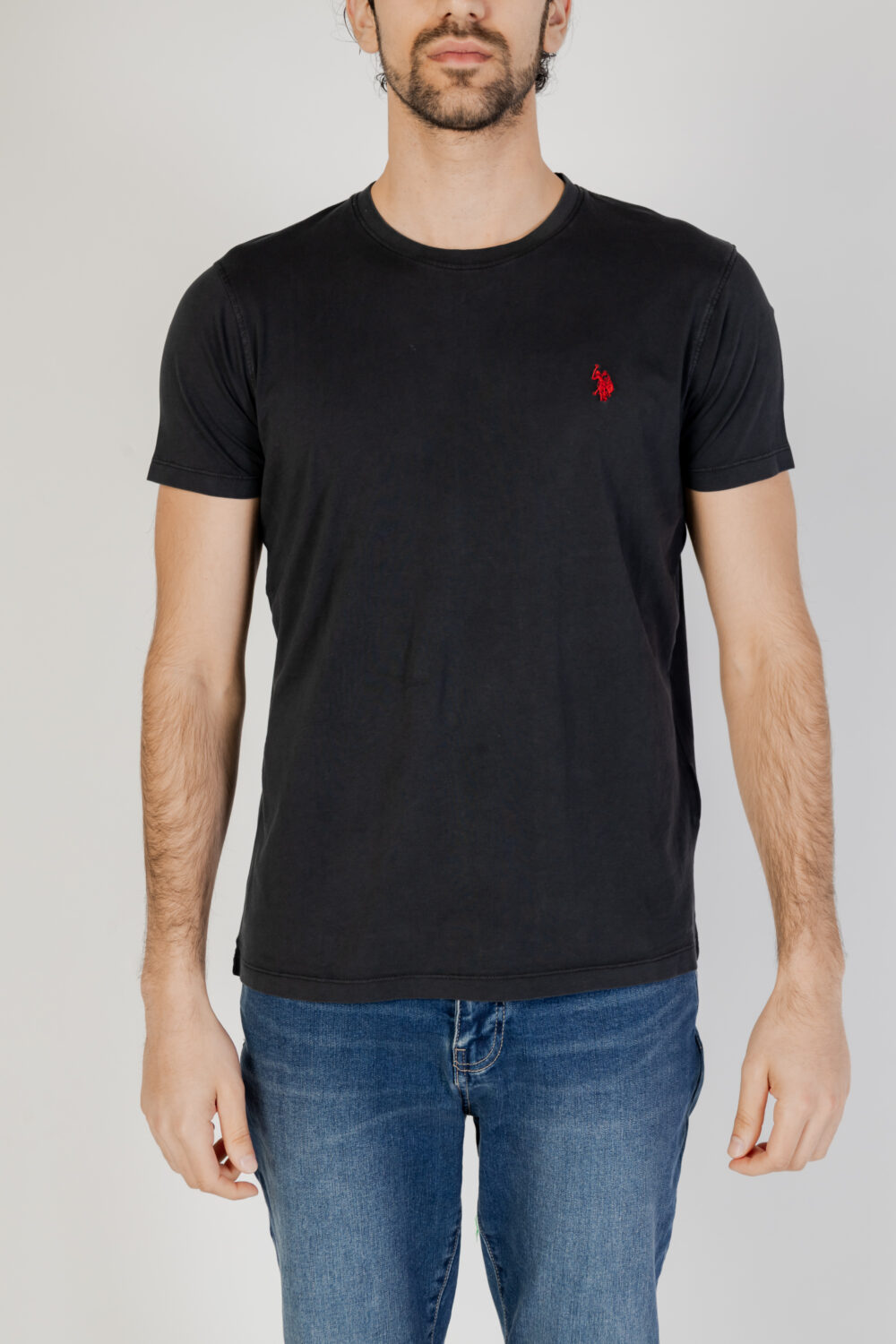 T-shirt U.S. Polo Assn. FABY Antracite - Foto 4