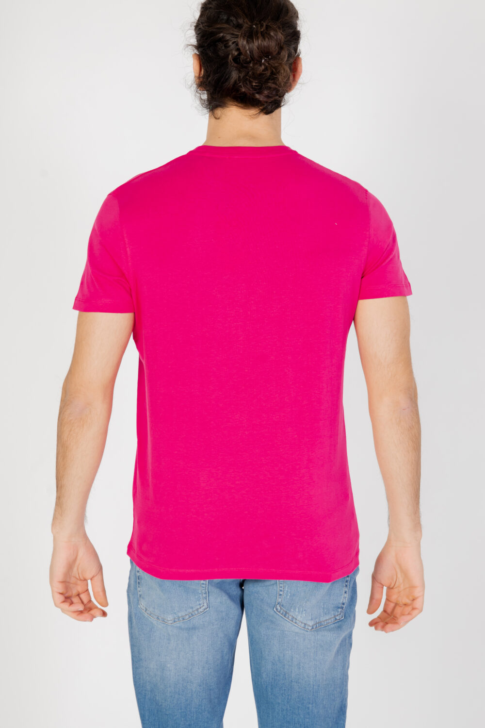 T-shirt U.S. Polo Assn. MICK Magenta - Foto 3