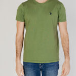 T-shirt U.S. Polo Assn. FABY Verde - Foto 5