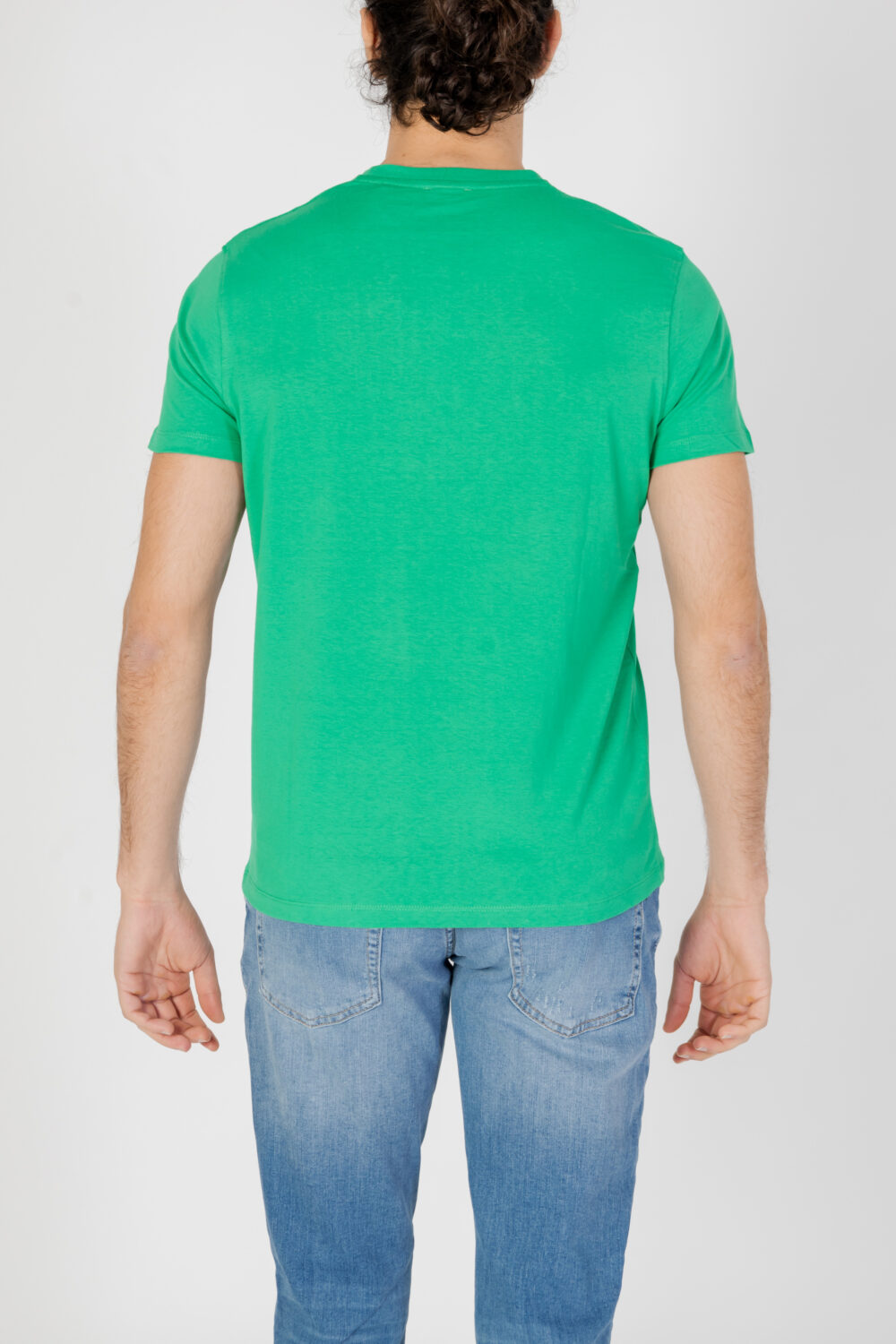 T-shirt U.S. Polo Assn. MICK Verde - Foto 3