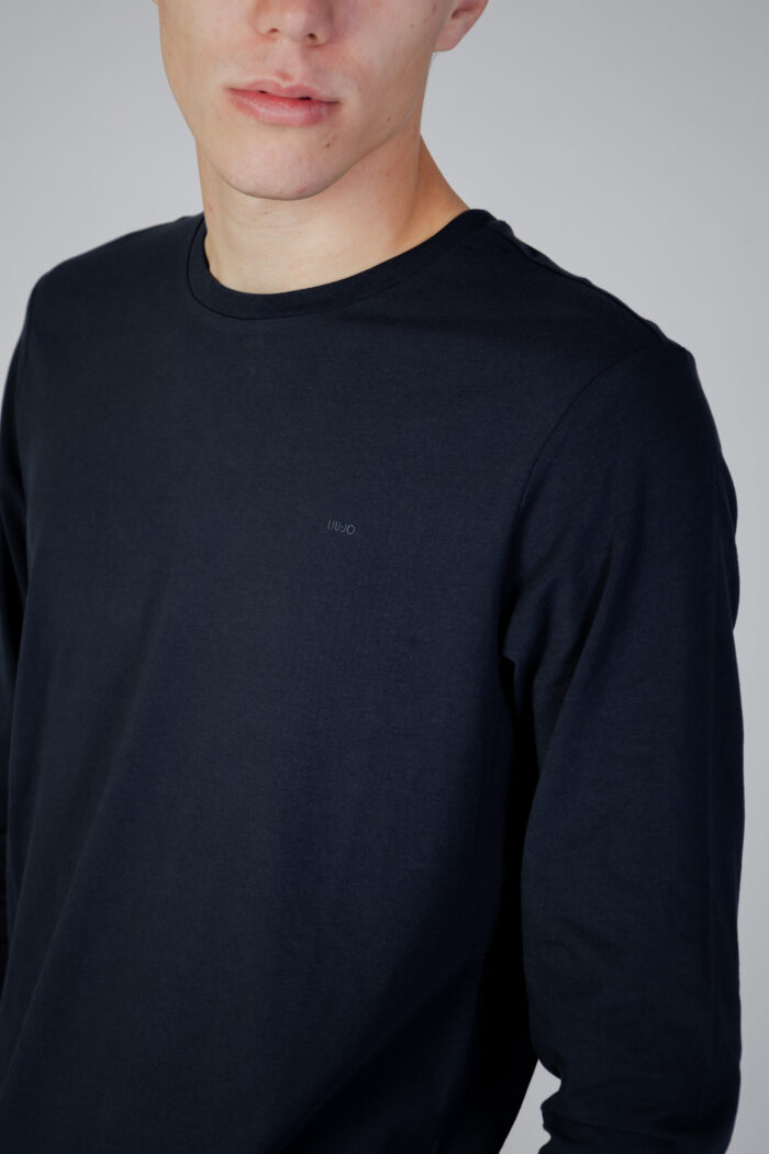 T-shirt manica lunga Liu-jo LONGLOGO Blu