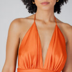 Vestito lungo Sol Wears Women DIANA LUNGO Arancione - Foto 2