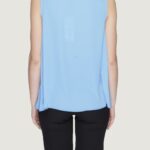 Blusa manica corta Sandro Ferrone  Azzurro - Foto 2