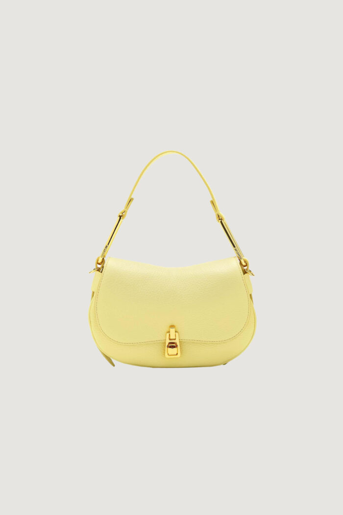 Borsa Coccinelle GRAINED LEATHER Giallo lime