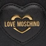 Borsa Love Moschino SAFFIANO Nero - Foto 3