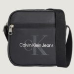 Borsa Calvin Klein MONOGRAM SOFT SQ CAMERA18 Nero - Foto 2