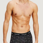 Boxer Calvin Klein Underwear 3P LOW RISE TRUNK Nero - Foto 3