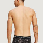 Boxer Calvin Klein Underwear 3P LOW RISE TRUNK Nero - Foto 4