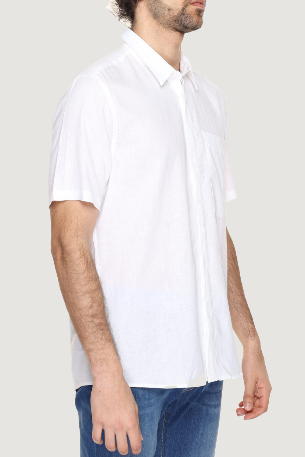 Camicia manica corta Antony Morato ADALIA Bianco - Foto 3