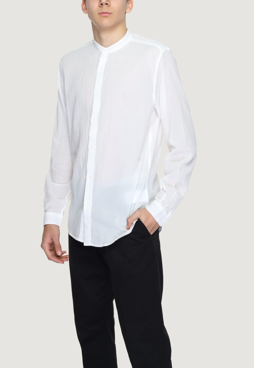 Camicia manica lunga Antony Morato SEOUL Bianco - Foto 3