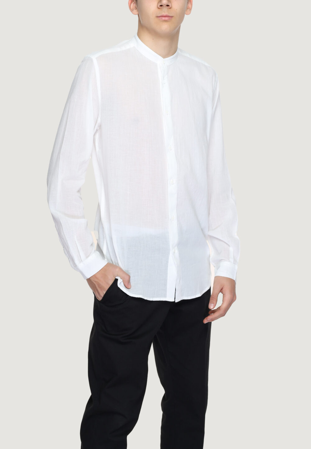 Camicia manica lunga Antony Morato SEOUL Bianco - Foto 5