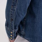 Camicia manica lunga Replay  Blu - Foto 4