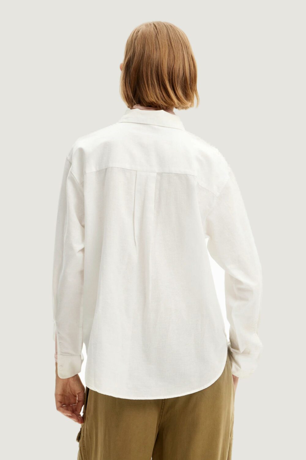 Camicia manica lunga Desigual TURÍN Bianco - Foto 4
