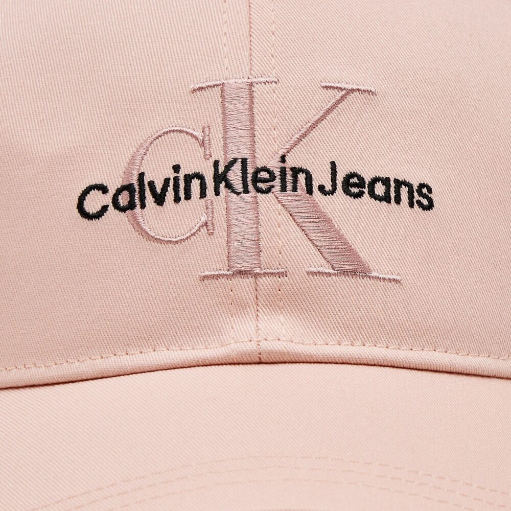 Cappello con visiera Calvin Klein MONOGRAM Rosa Cipria - Foto 3