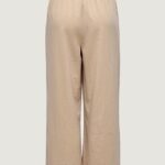 Pantaloni a palazzo Only Onlmarsa Solid Paperbag Wvn Noos Beige - Foto 2