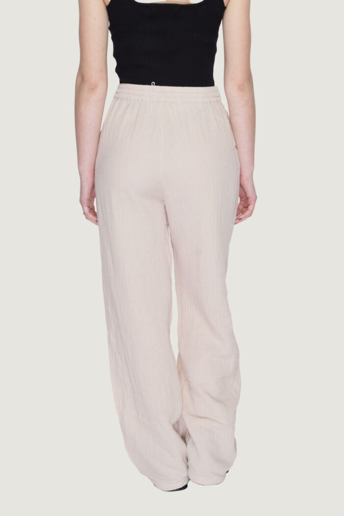 Pantaloni a palazzo Only Onlthyra Long Noos Wvn Beige
