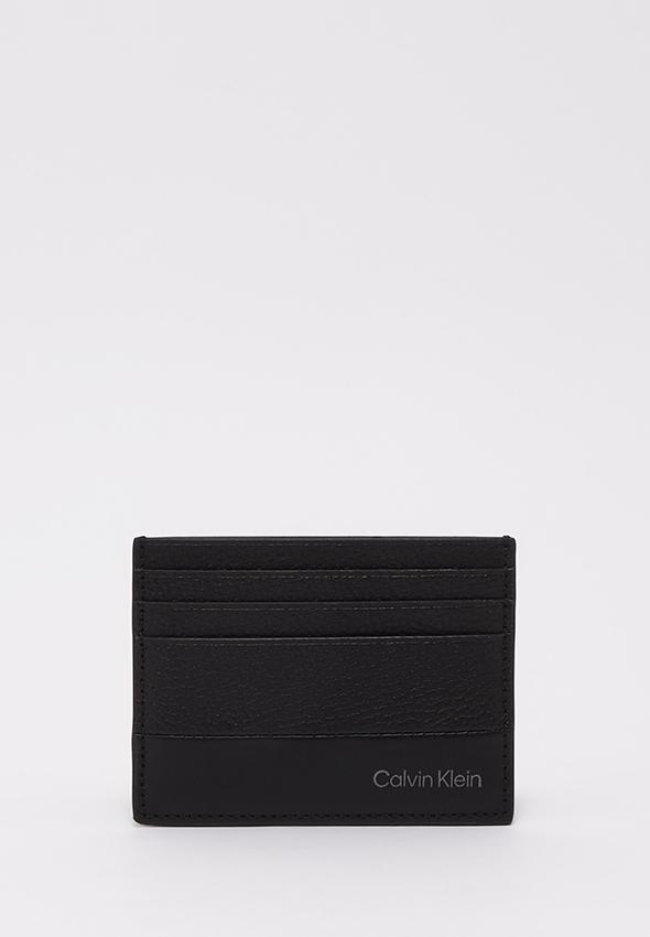Portacarte Calvin Klein SUBTLE MIX 6CC Nero