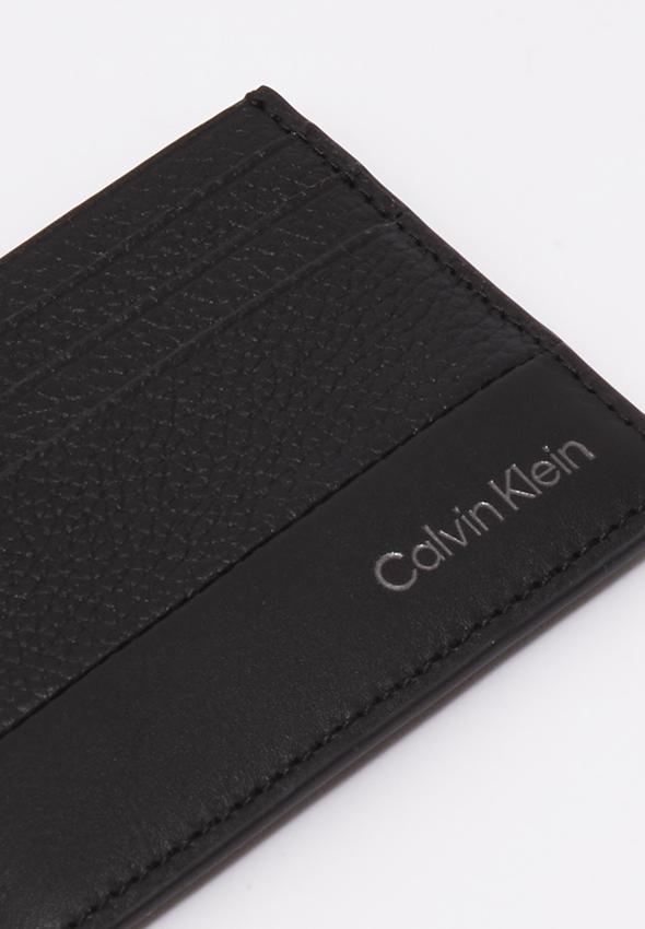 Portacarte Calvin Klein SUBTLE MIX 6CC Nero