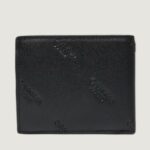 Portafoglio con portamonete Calvin Klein LOGO PRINT BIFOLD W/ COIN Nero - Foto 2