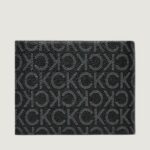 Portafoglio con portamonete Calvin Klein MUST MONO TRIFOLD 10CC W/COIN Nero - Foto 2