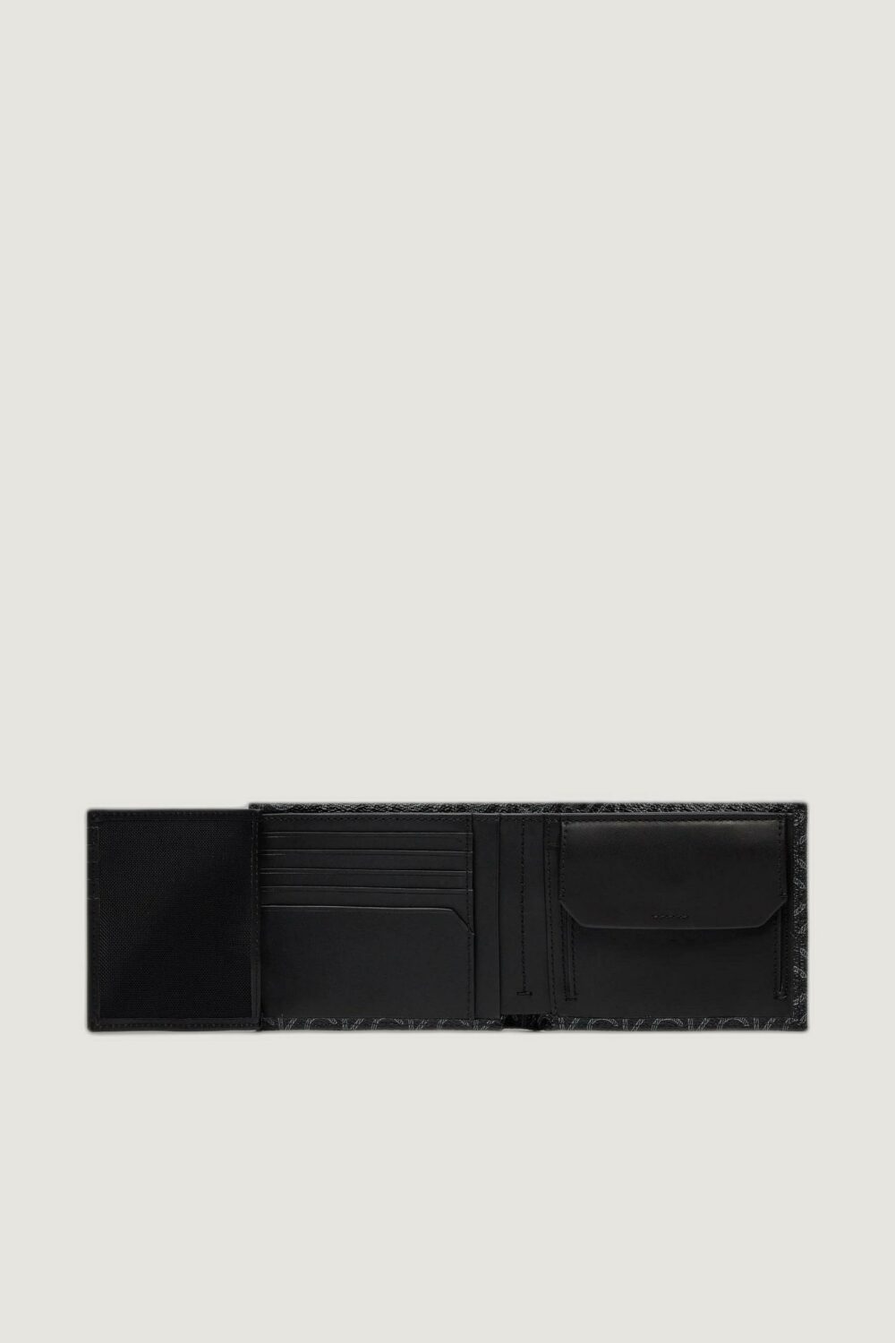 Portafoglio con portamonete Calvin Klein MUST MONO TRIFOLD 10CC W/COIN Nero - Foto 3