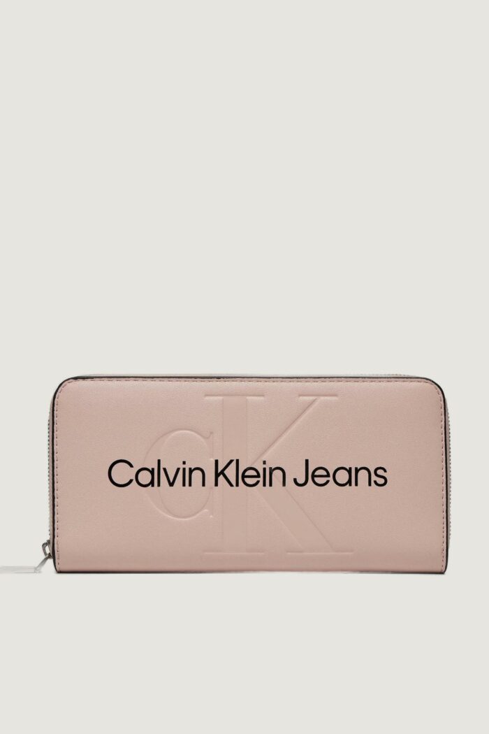 Portafoglio grande Calvin Klein  Rosa