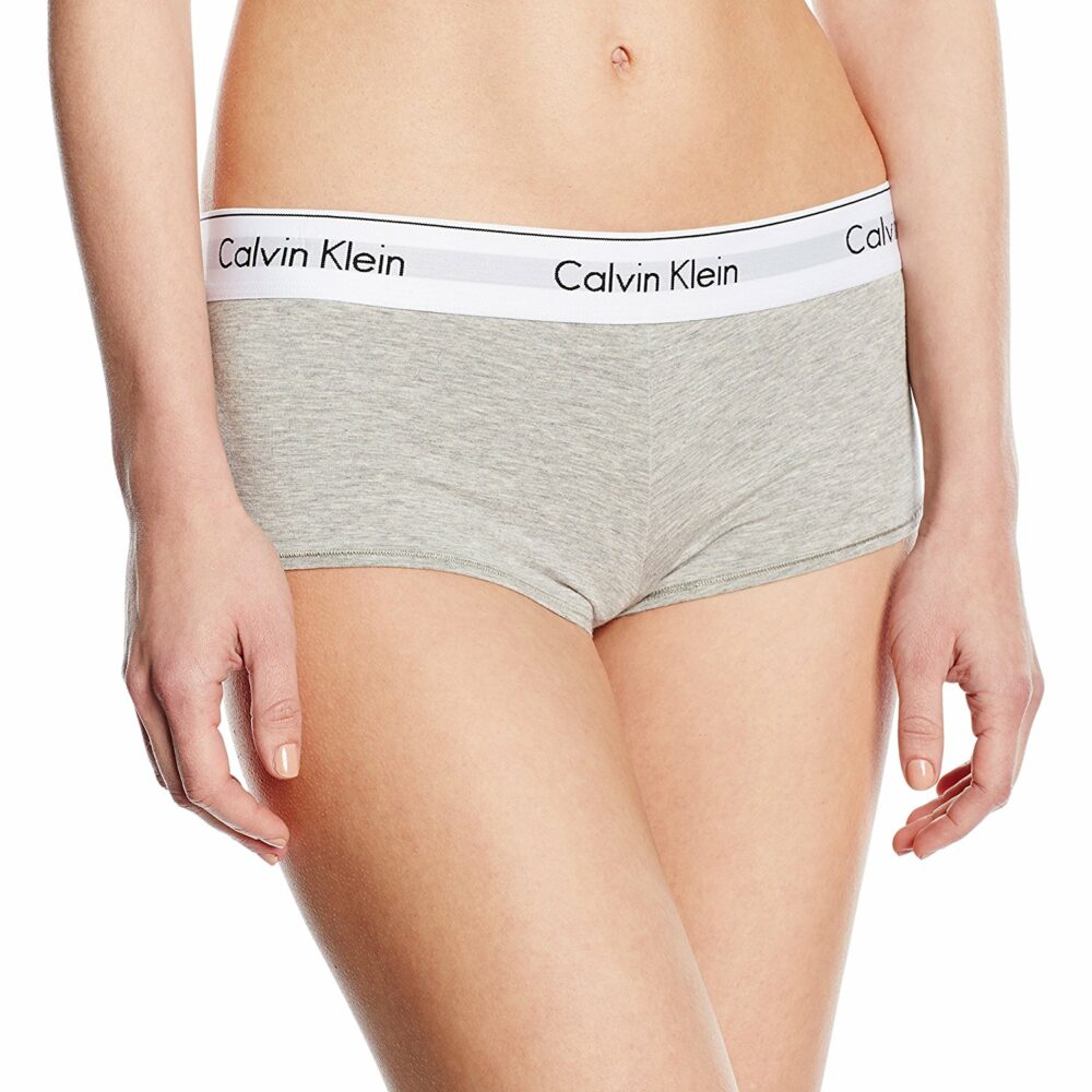 Slip e perizoma Calvin Klein Underwear Women Boyshort Grigio - Foto 1