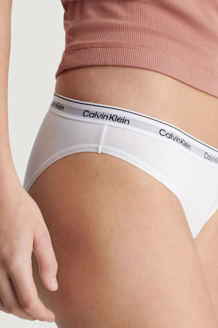 Slip e perizoma Calvin Klein 3 PACK (LOW-RISE) Bianco
