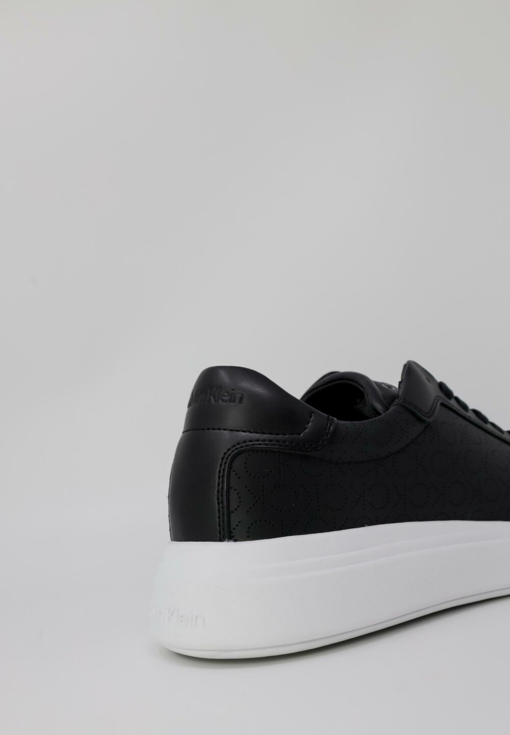 Sneakers Calvin Klein LOW TOP LACE UP Nero - Foto 4
