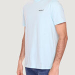 T-shirt Armani Exchange  Celeste - Foto 4