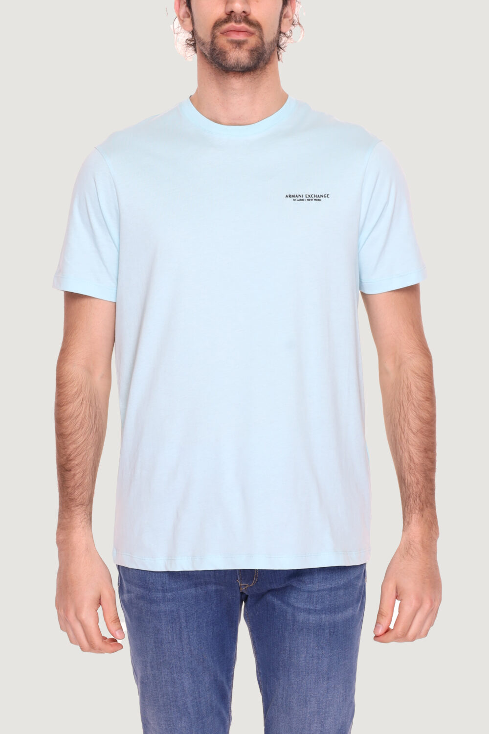 T-shirt Armani Exchange  Celeste - Foto 1