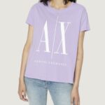 T-shirt Armani Exchange  Lilla - Foto 1