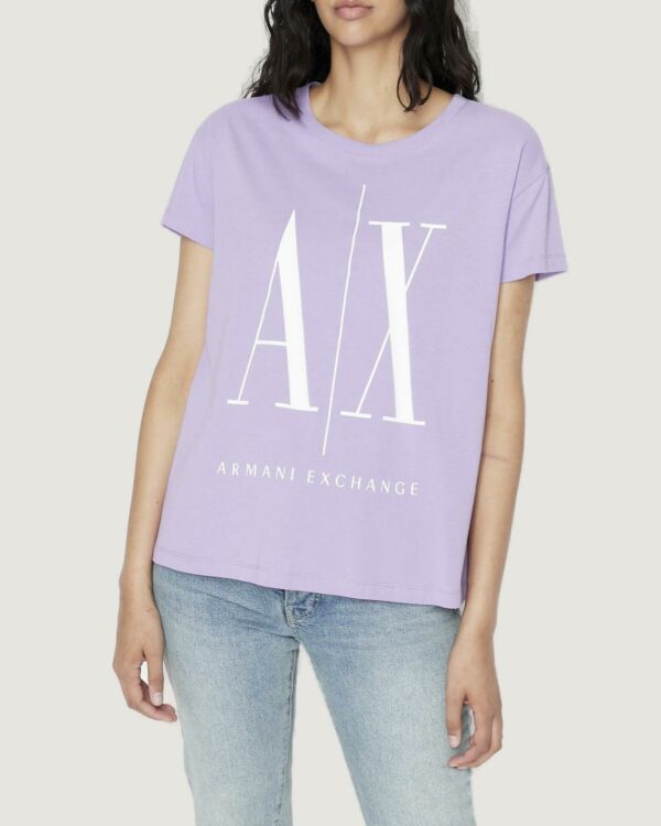 T-shirt Armani Exchange  Lilla - Foto 1