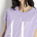 T-shirt Armani Exchange  Lilla - Foto 2