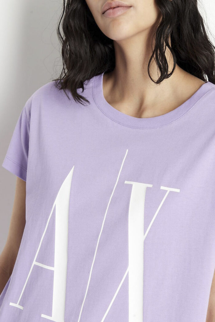 T-shirt Armani Exchange  Lilla – 8NYTCX YJG3Z