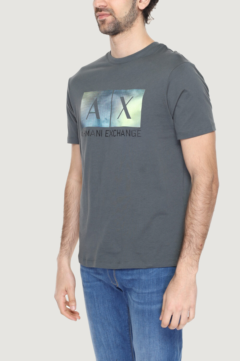 T-shirt Armani Exchange  Verde - Foto 4