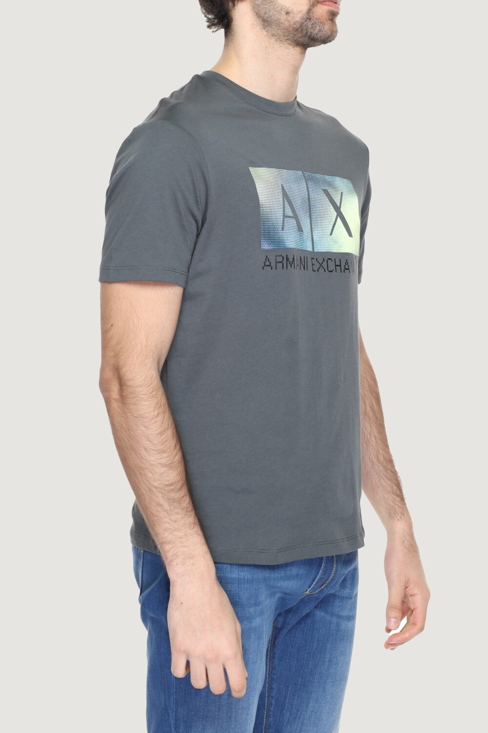 T-shirt Armani Exchange  Verde - Foto 3