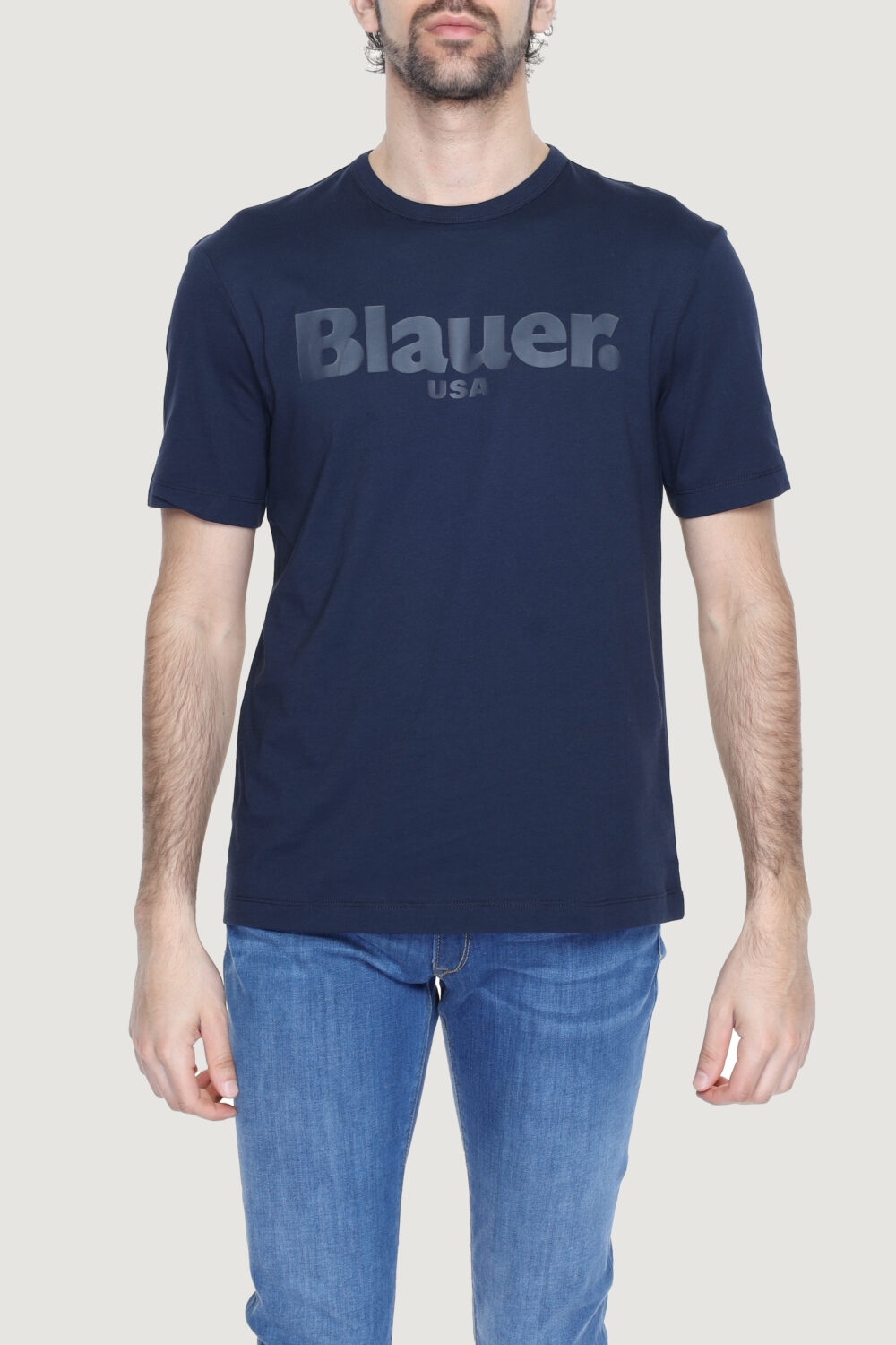 T-shirt Blauer.  Blu - Foto 1
