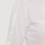 T-shirt Calvin Klein Sport PW - SS Crop Bianco - Foto 4