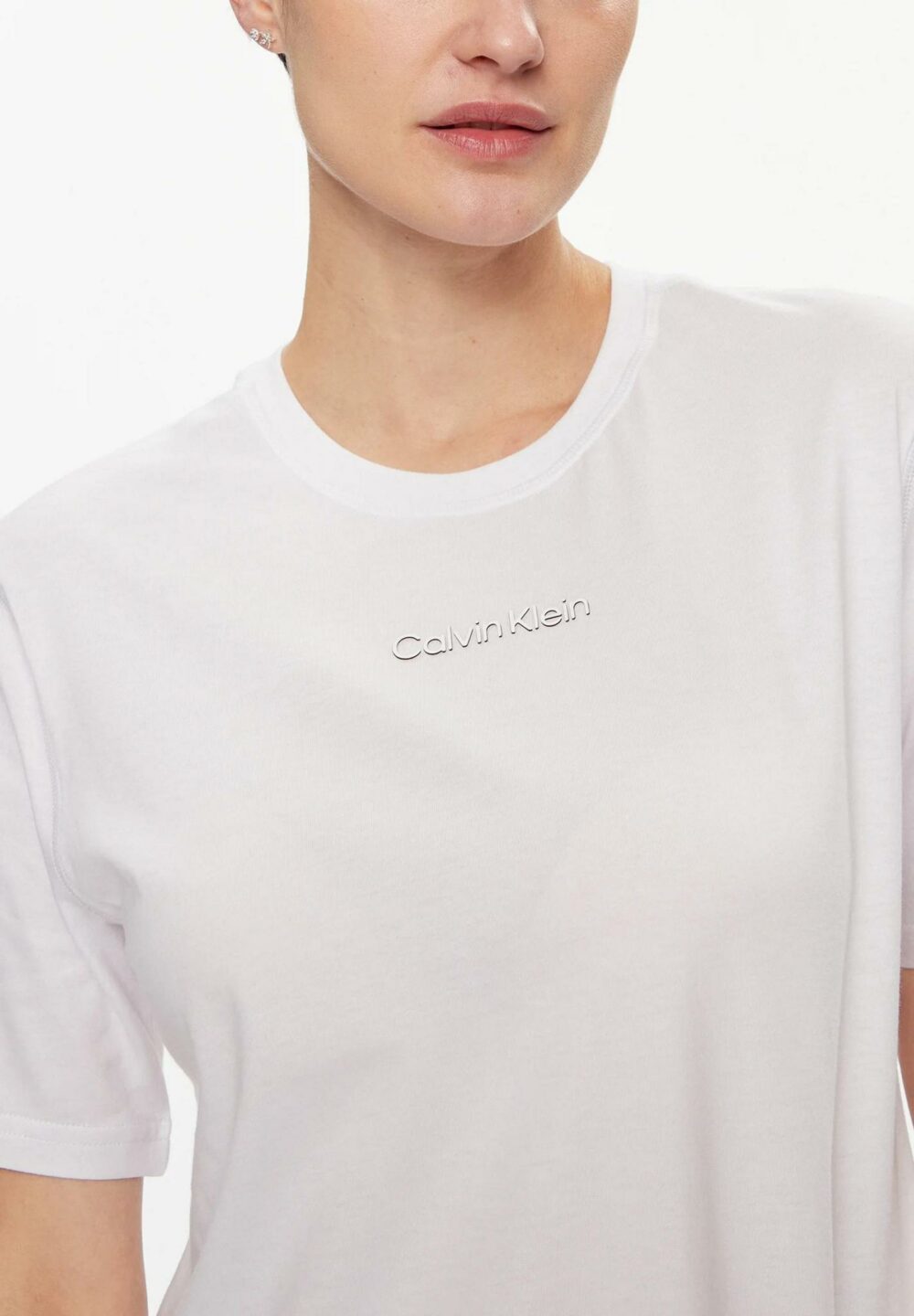 T-shirt Calvin Klein Sport PW - SS Bianco - Foto 2