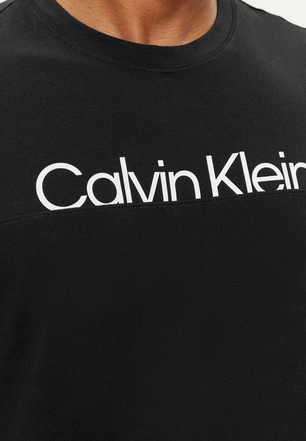 T-shirt Calvin Klein Sport PW - SS Nero - Foto 4