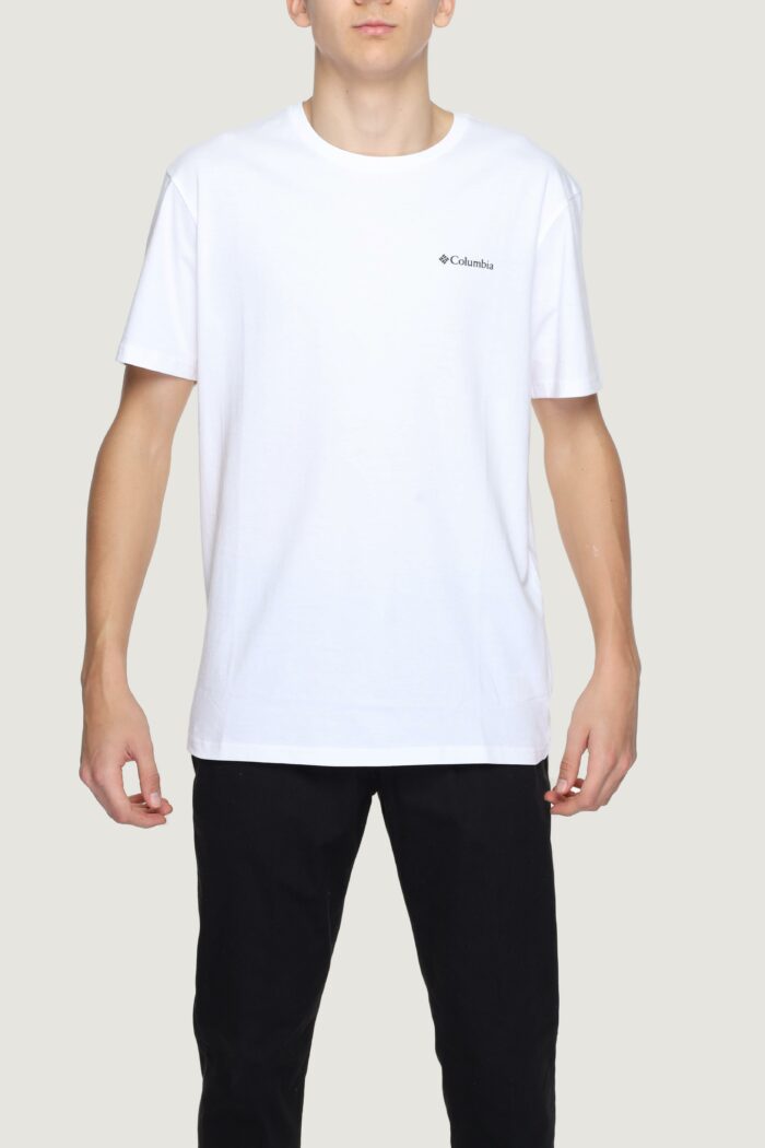 T-shirt Columbia  Bianco