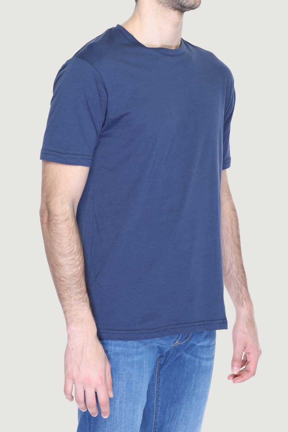 T-shirt Gianni Lupo  Blue scuro - Foto 4