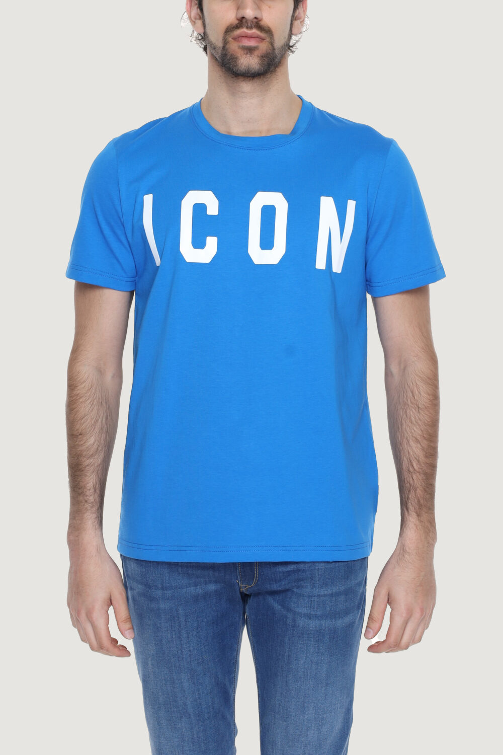 T-shirt Icon  Azzurro - Foto 1