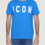 T-shirt Icon  Azzurro - Foto 1